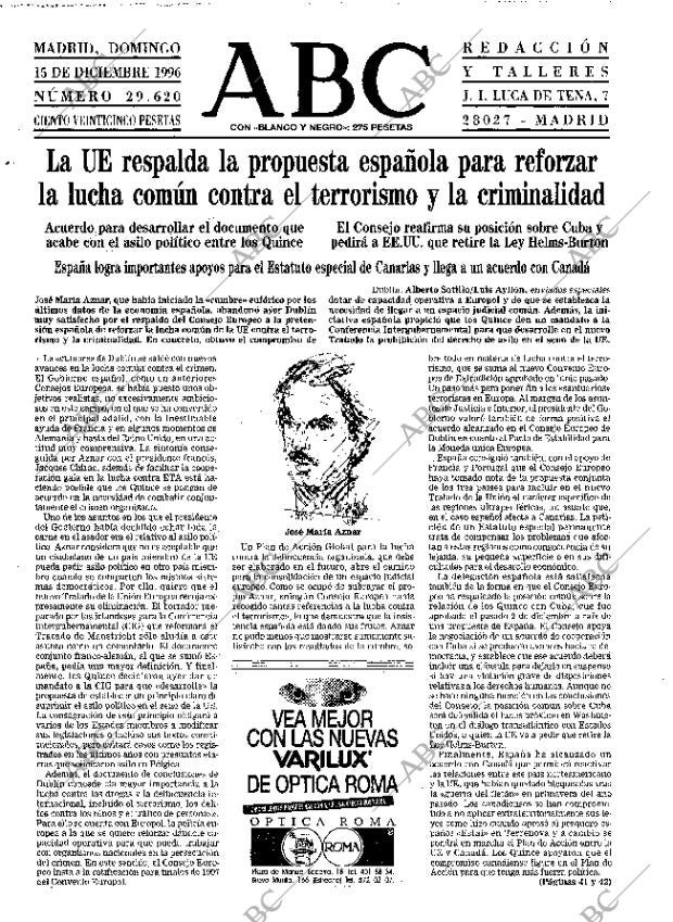 ABC MADRID 15-12-1996 página 21