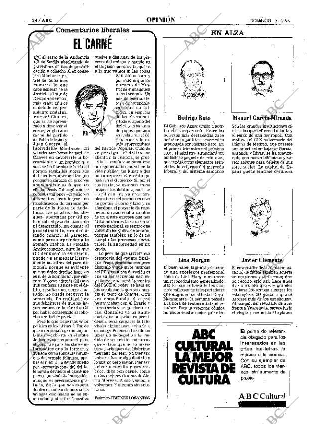 ABC MADRID 15-12-1996 página 24