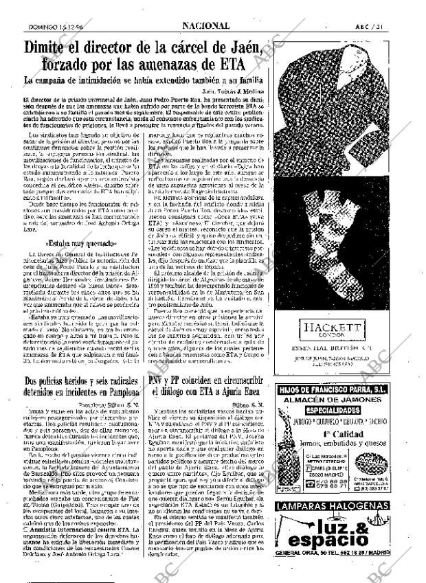 ABC MADRID 15-12-1996 página 31