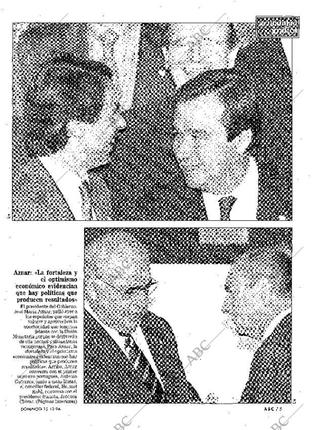 ABC MADRID 15-12-1996 página 5