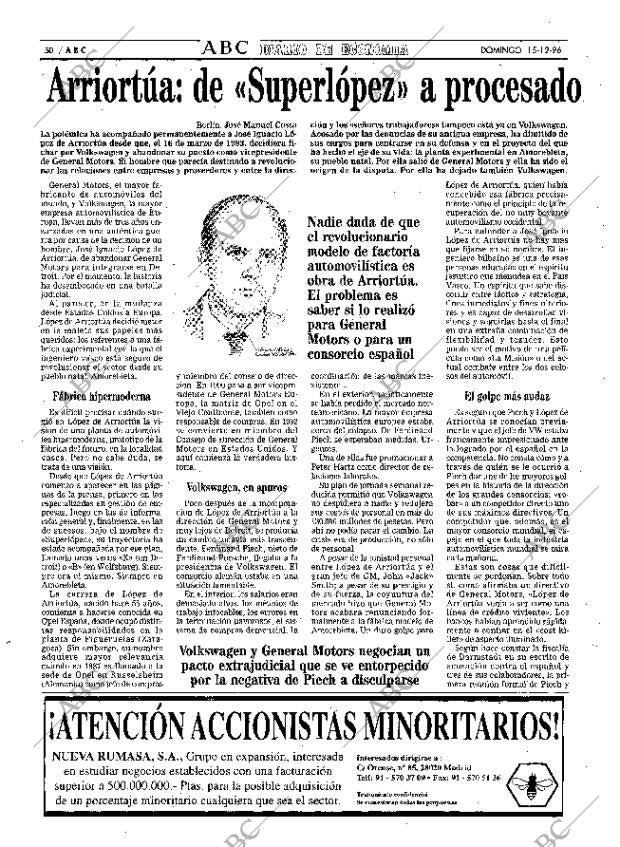 ABC MADRID 15-12-1996 página 50