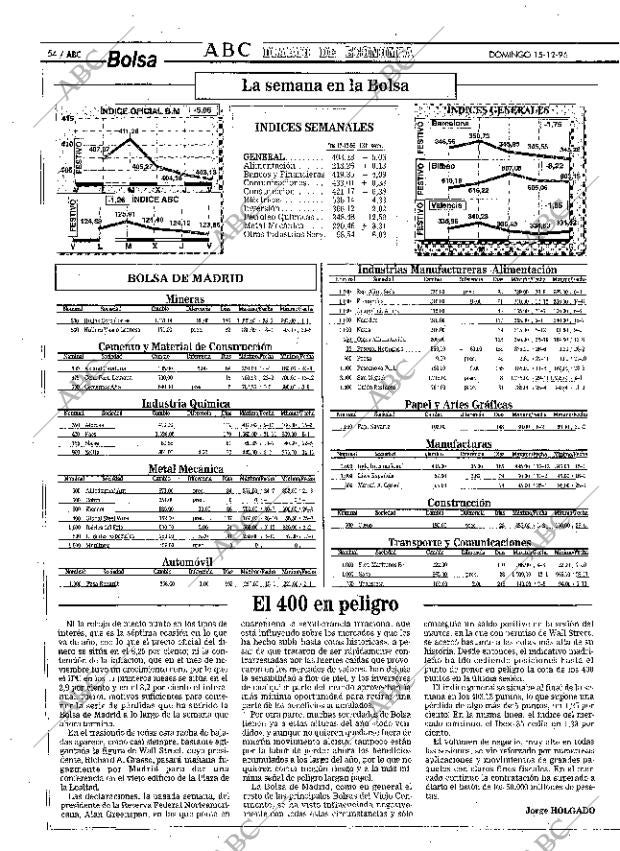 ABC MADRID 15-12-1996 página 54