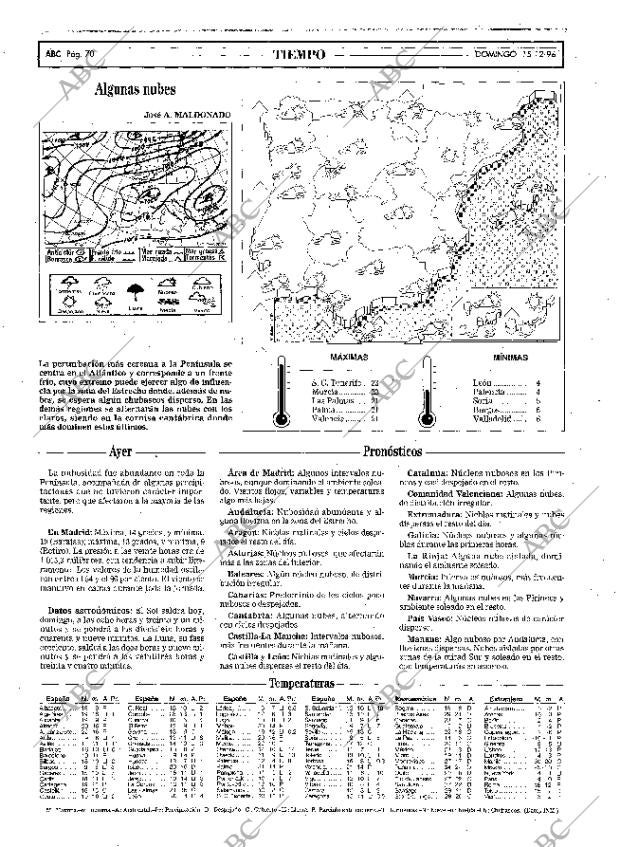 ABC MADRID 15-12-1996 página 70