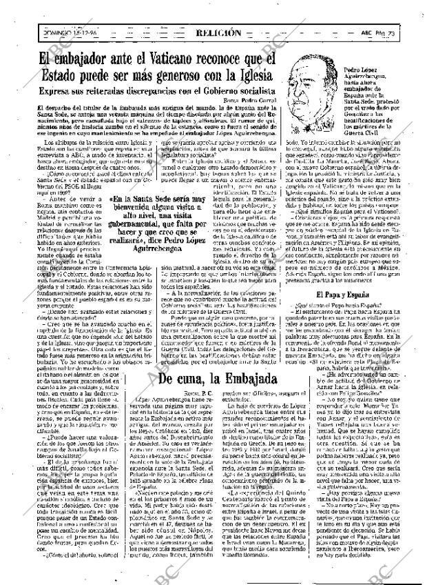 ABC MADRID 15-12-1996 página 73