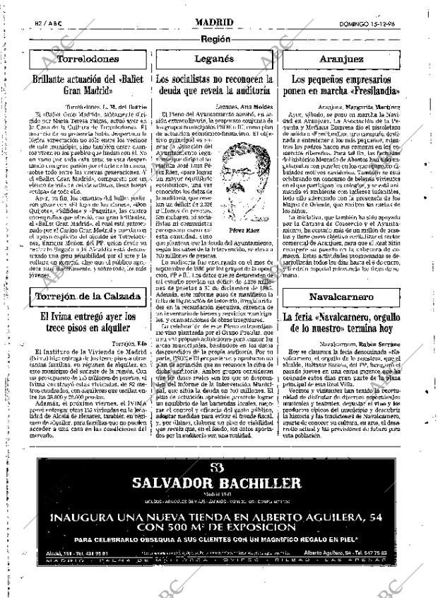 ABC MADRID 15-12-1996 página 82