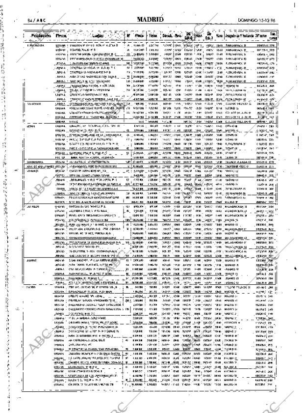ABC MADRID 15-12-1996 página 84