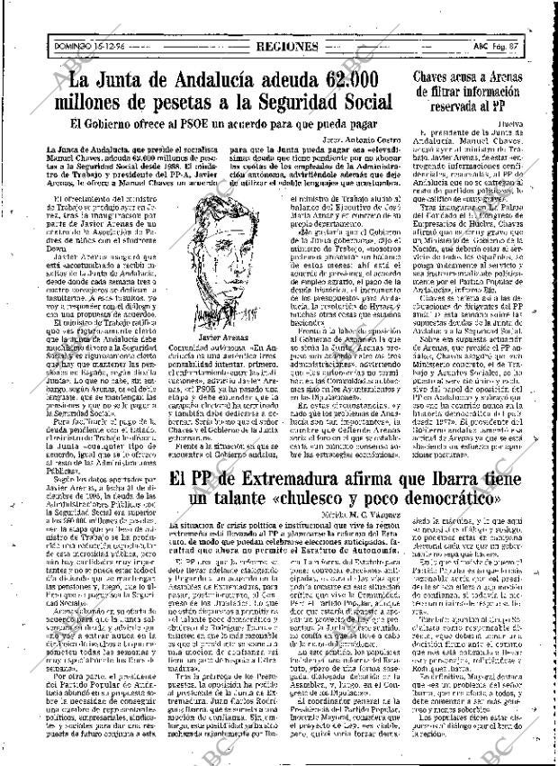 ABC MADRID 15-12-1996 página 87