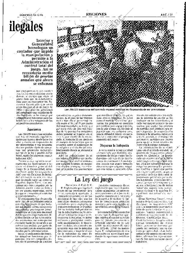 ABC MADRID 15-12-1996 página 89
