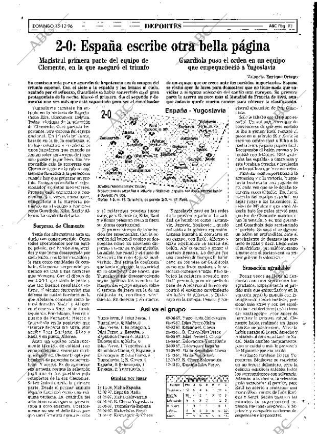 ABC MADRID 15-12-1996 página 93