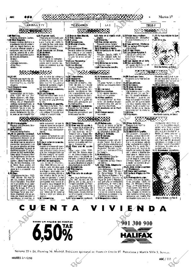 ABC MADRID 17-12-1996 página 111