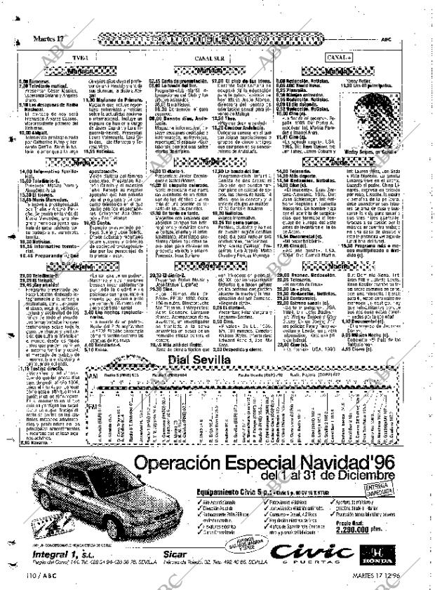ABC SEVILLA 17-12-1996 página 110