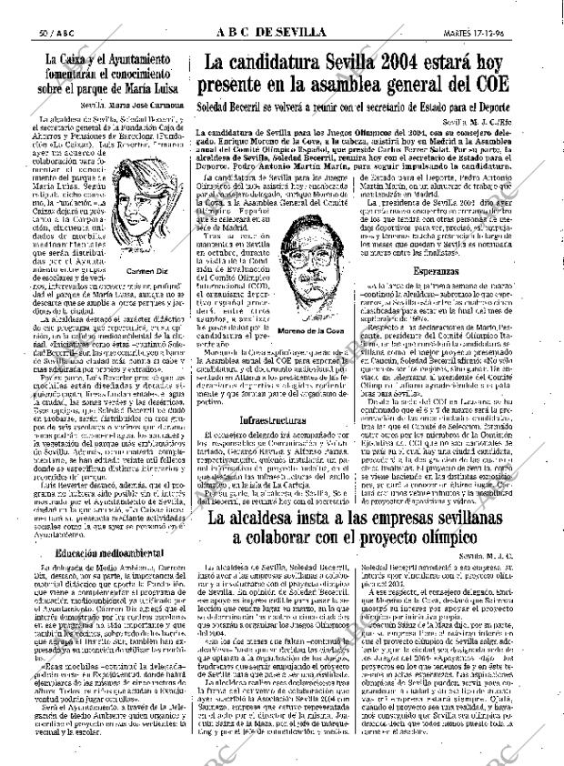 ABC SEVILLA 17-12-1996 página 50