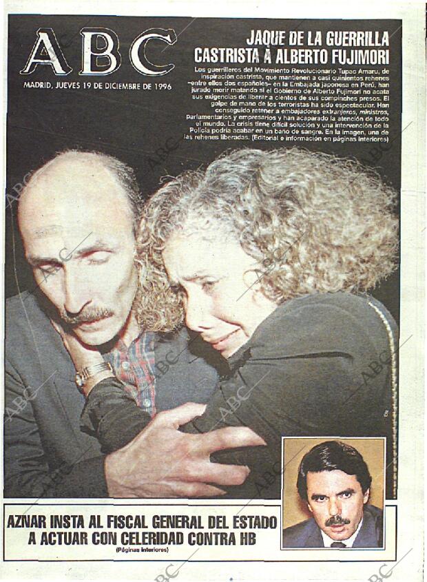 ABC MADRID 19-12-1996 página 1