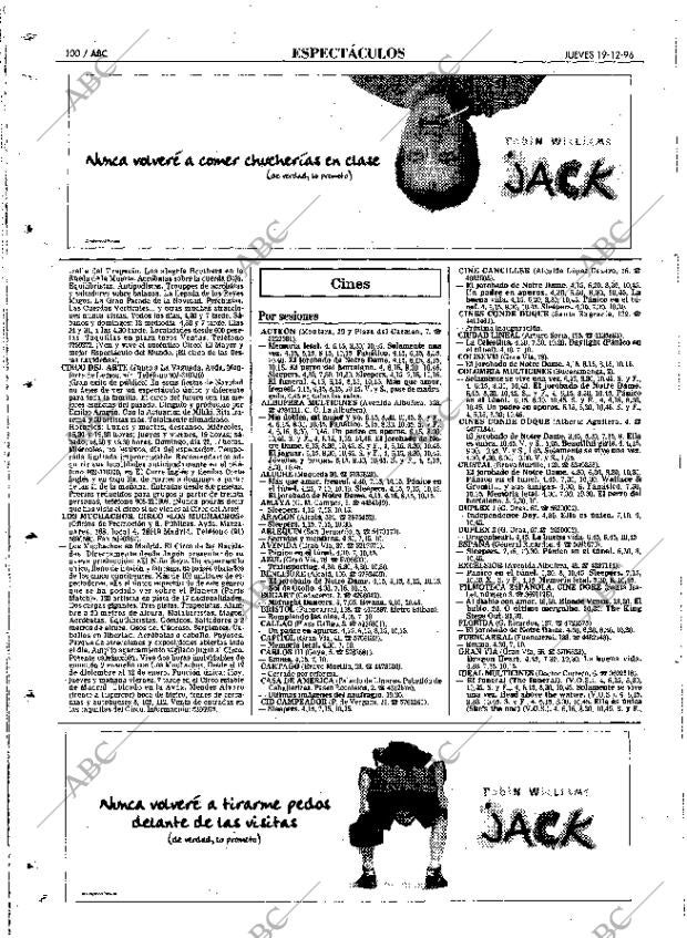 ABC MADRID 19-12-1996 página 100