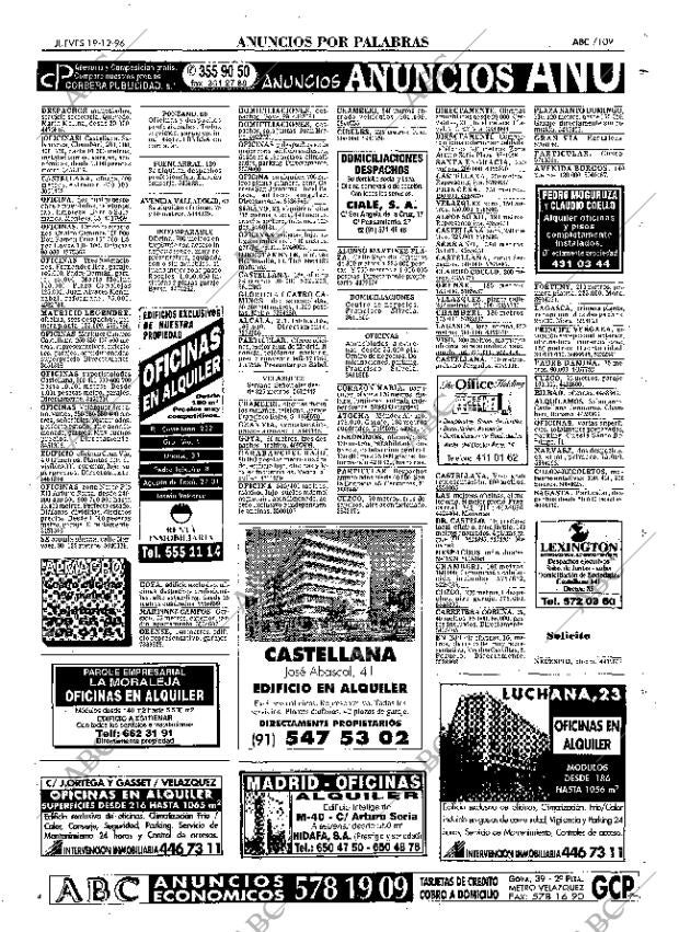 ABC MADRID 19-12-1996 página 109