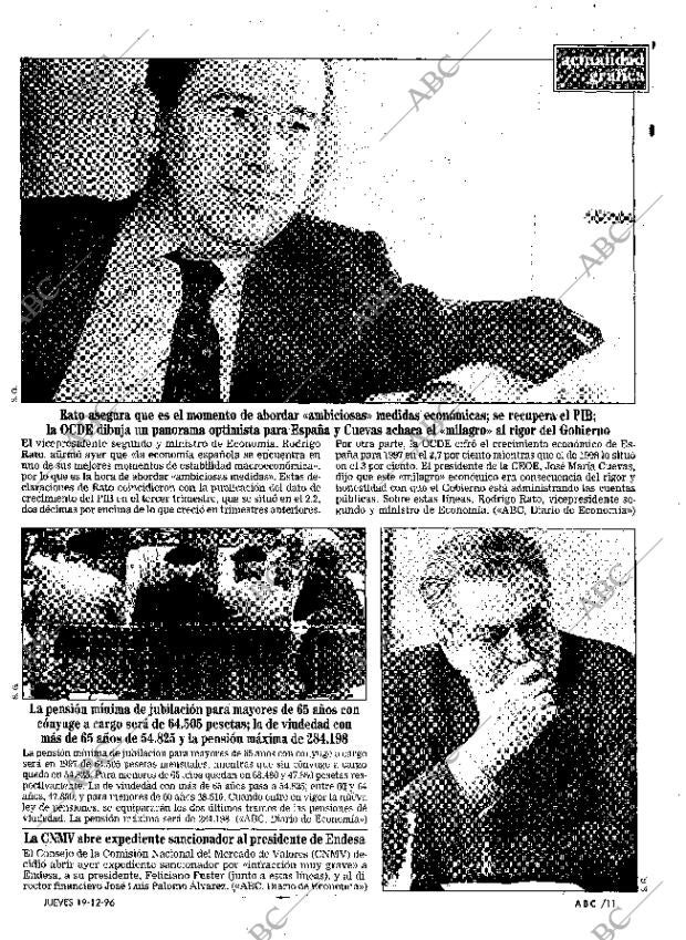 ABC MADRID 19-12-1996 página 11