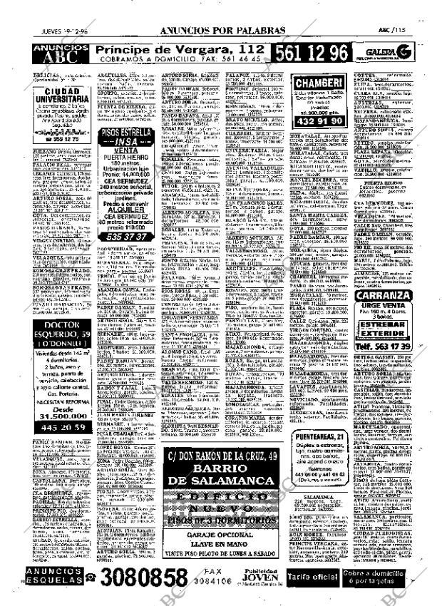 ABC MADRID 19-12-1996 página 115