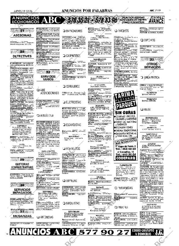 ABC MADRID 19-12-1996 página 119