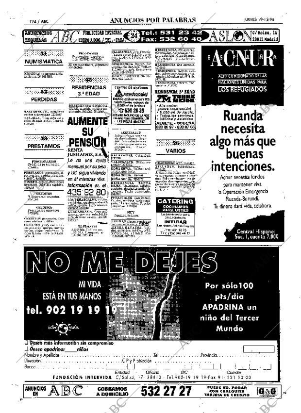 ABC MADRID 19-12-1996 página 124