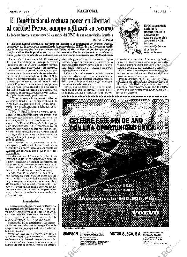 ABC MADRID 19-12-1996 página 25