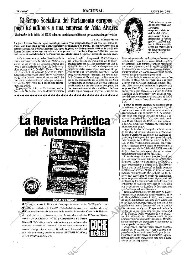 ABC MADRID 19-12-1996 página 28