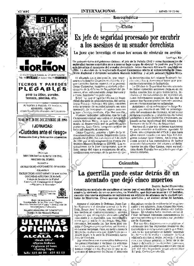 ABC MADRID 19-12-1996 página 40