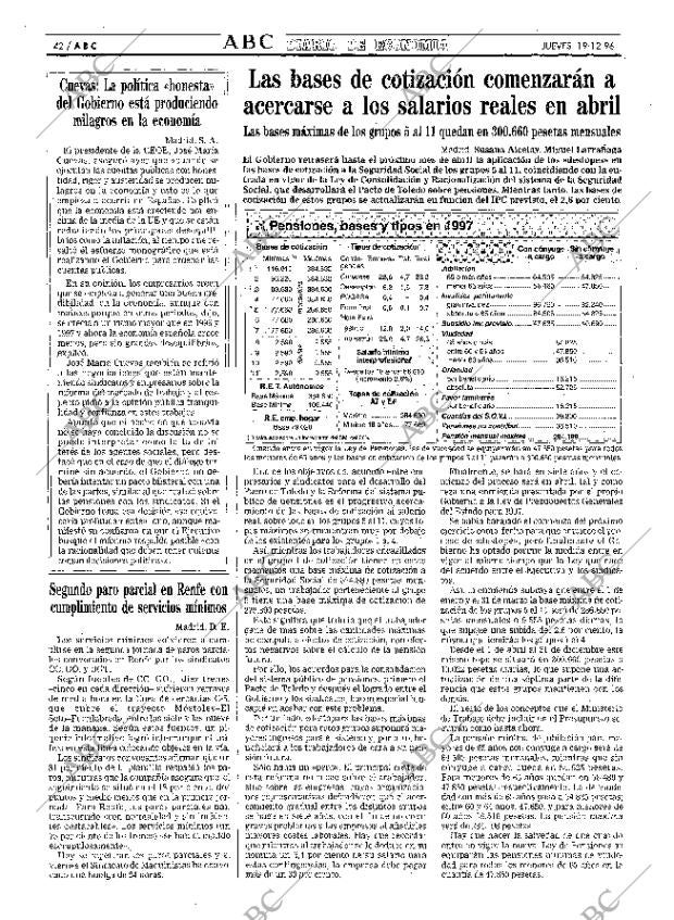 ABC MADRID 19-12-1996 página 42