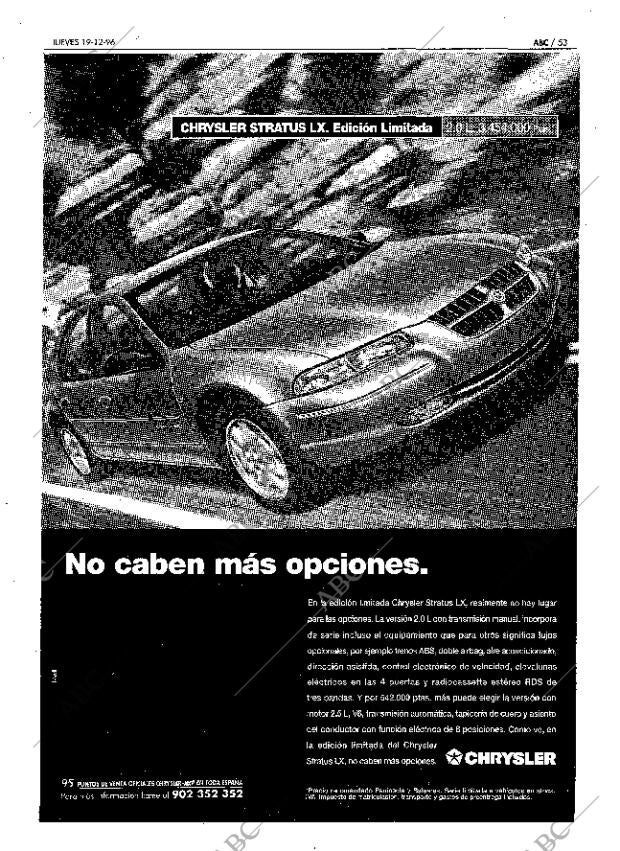 ABC MADRID 19-12-1996 página 53