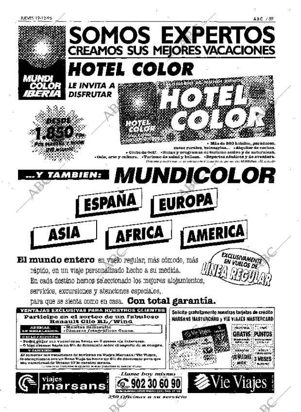 ABC MADRID 19-12-1996 página 59