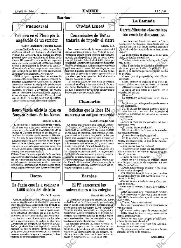 ABC MADRID 19-12-1996 página 67