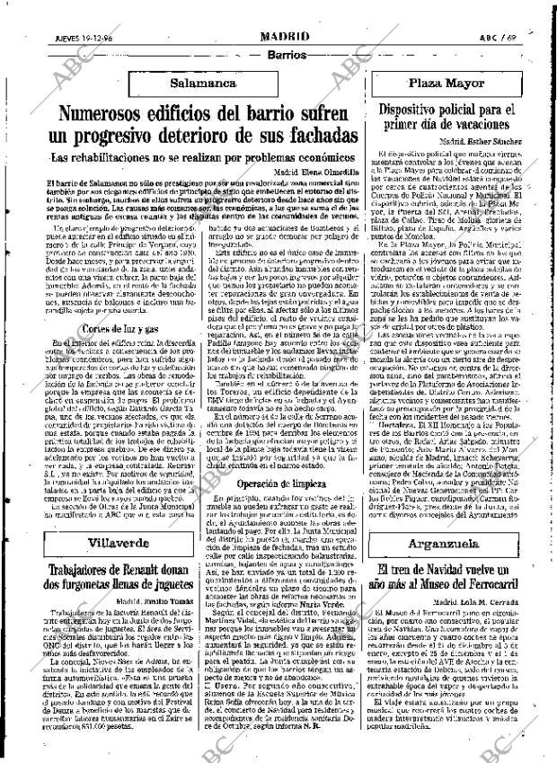 ABC MADRID 19-12-1996 página 69