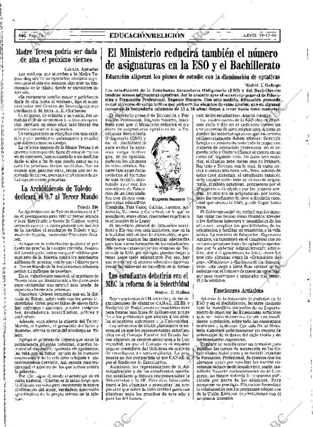 ABC MADRID 19-12-1996 página 74