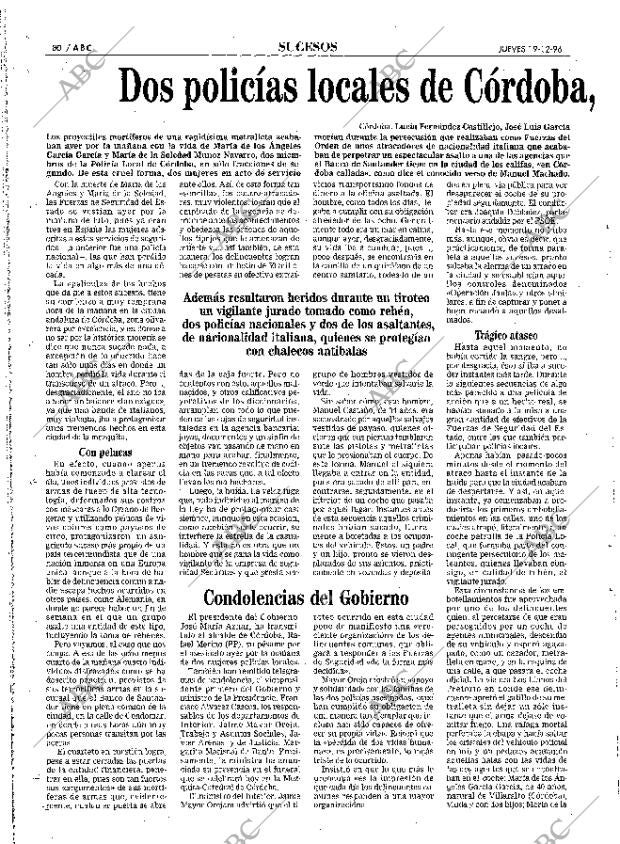ABC MADRID 19-12-1996 página 80
