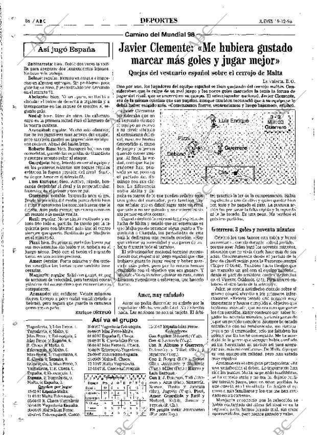 ABC MADRID 19-12-1996 página 86
