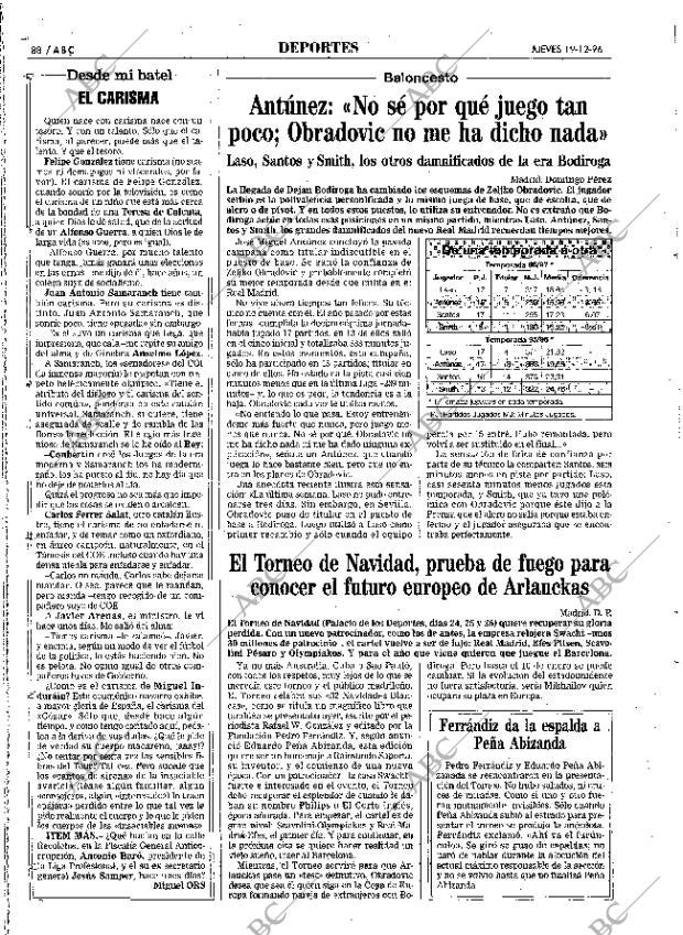 ABC MADRID 19-12-1996 página 88