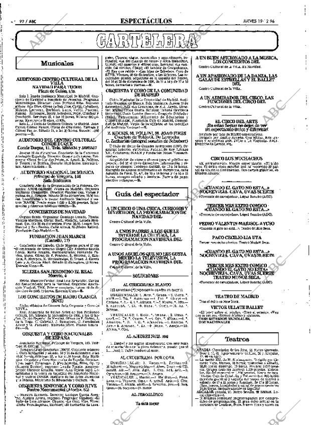 ABC MADRID 19-12-1996 página 92