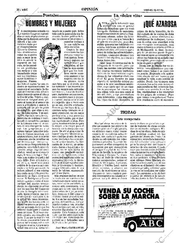 ABC SEVILLA 20-12-1996 página 20