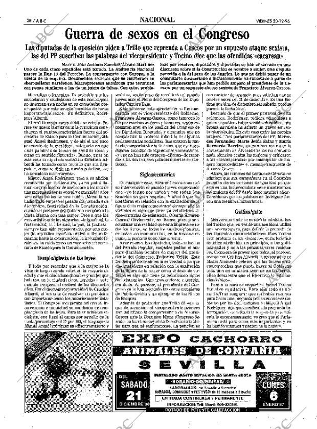 ABC SEVILLA 20-12-1996 página 28