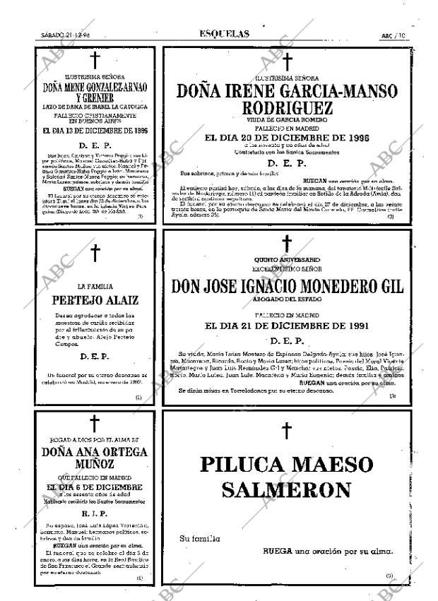 ABC MADRID 21-12-1996 página 101