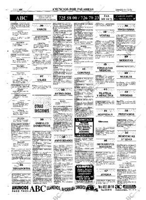 ABC MADRID 21-12-1996 página 112