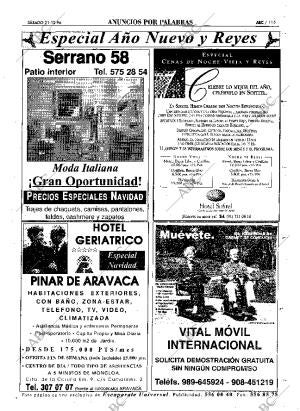 ABC MADRID 21-12-1996 página 115