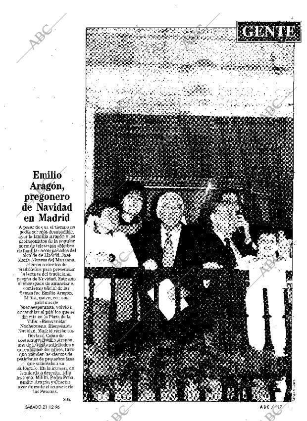 ABC MADRID 21-12-1996 página 117