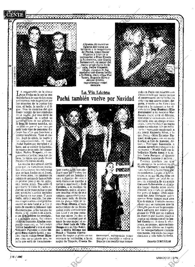 ABC MADRID 21-12-1996 página 118
