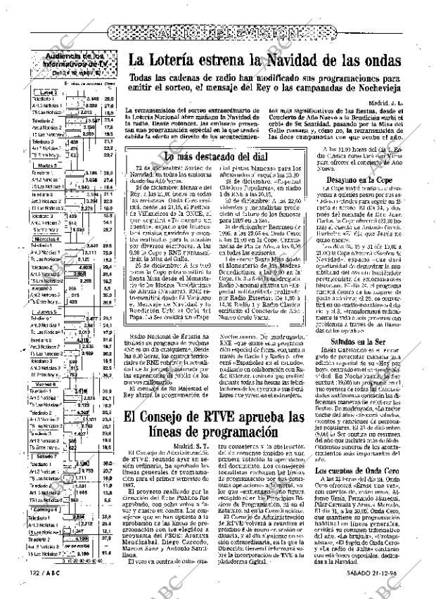 ABC MADRID 21-12-1996 página 122