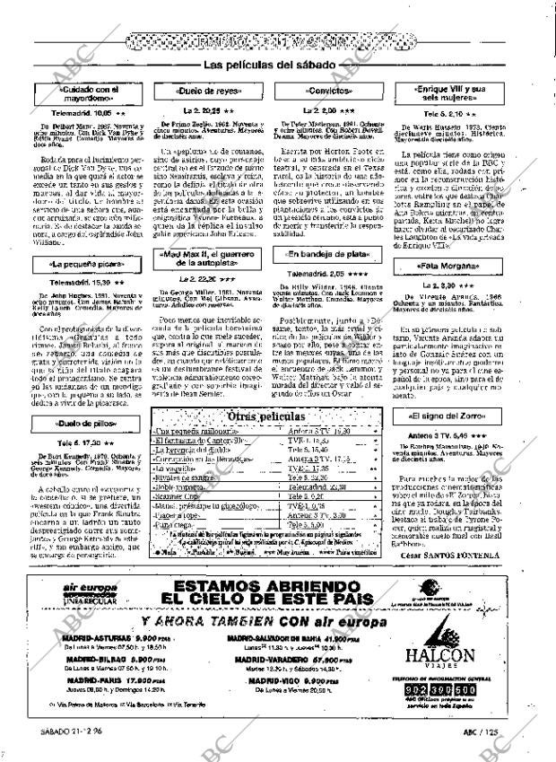 ABC MADRID 21-12-1996 página 125
