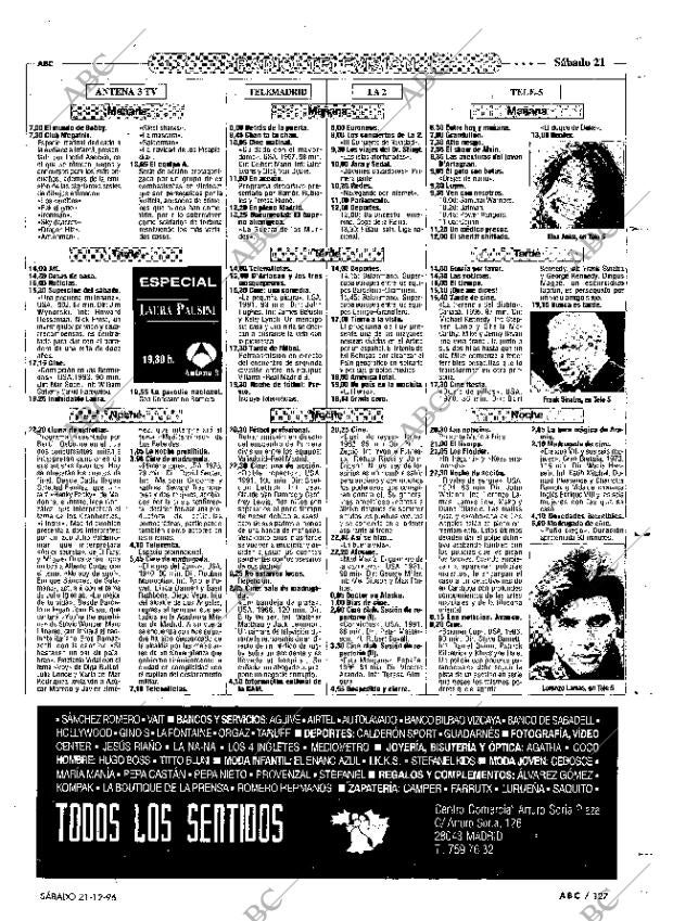 ABC MADRID 21-12-1996 página 127