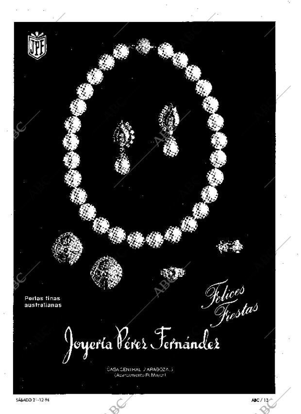 ABC MADRID 21-12-1996 página 13