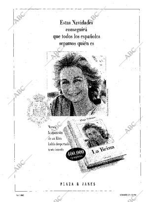 ABC MADRID 21-12-1996 página 14