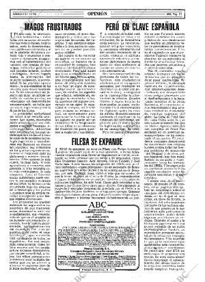 ABC MADRID 21-12-1996 página 21