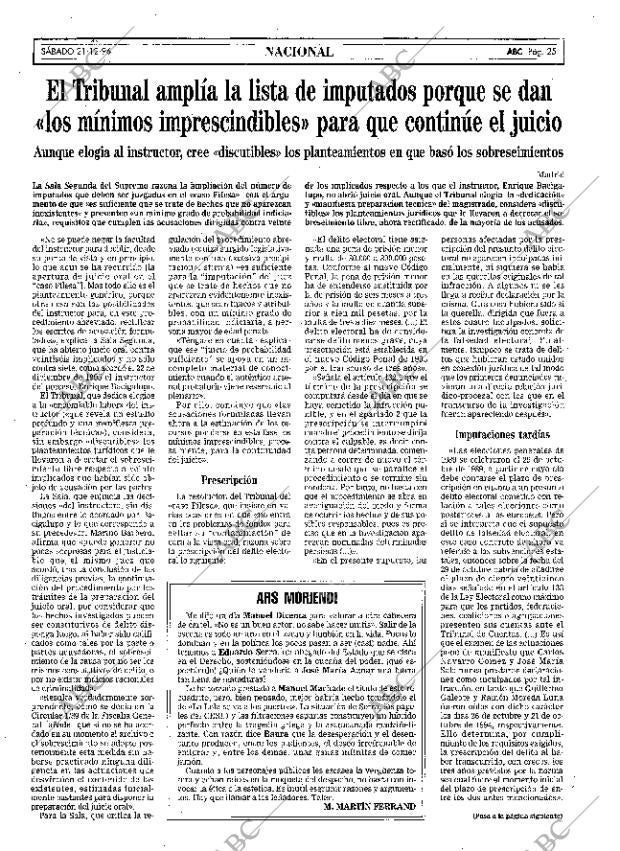 ABC MADRID 21-12-1996 página 25
